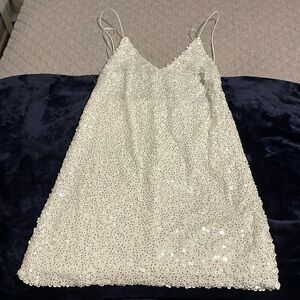Lulu’s backless sequin dress
